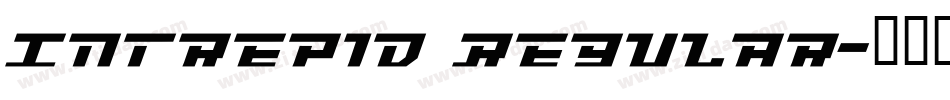 Intrepid Regular字体转换